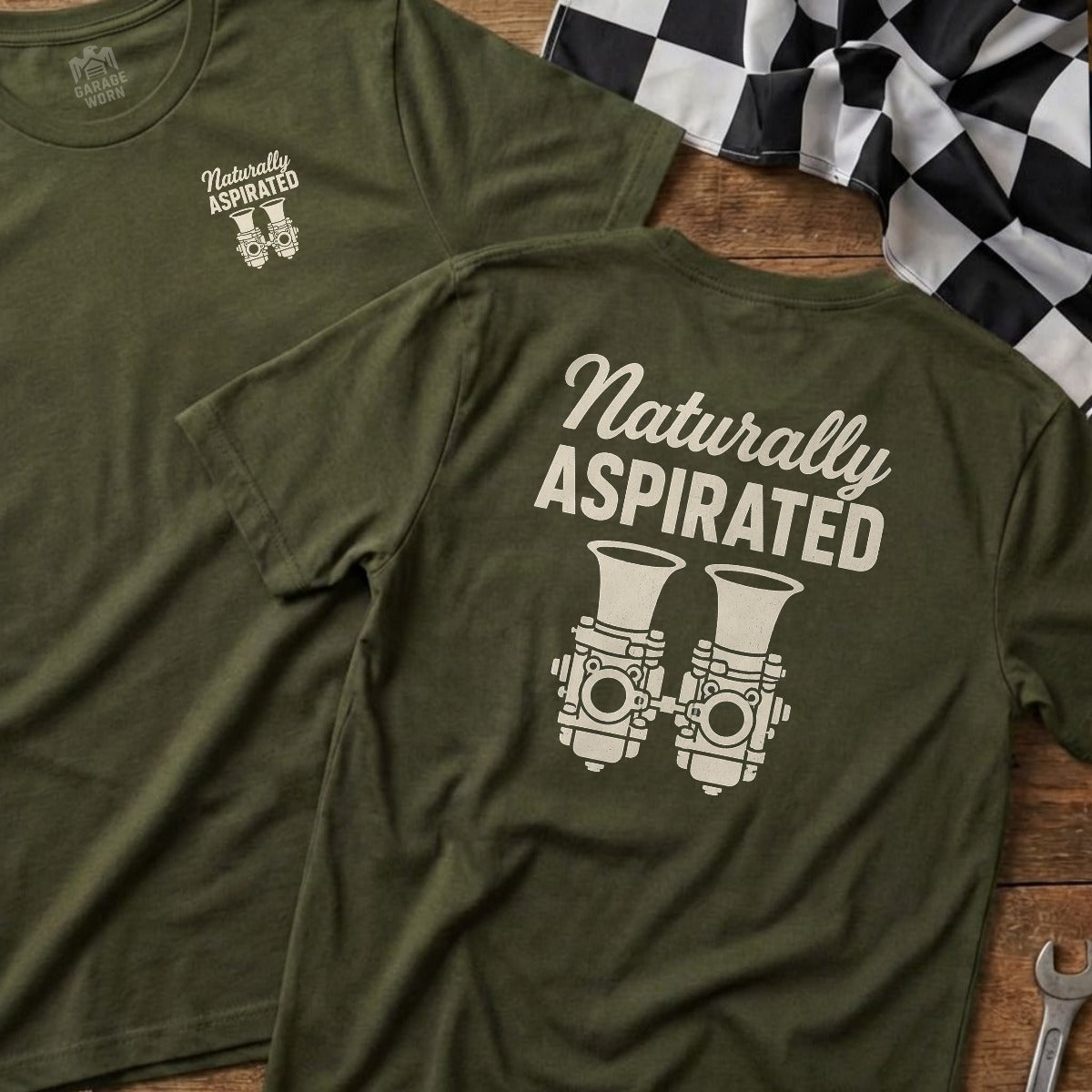 Military Green | Left Chest + Back (refreshed)