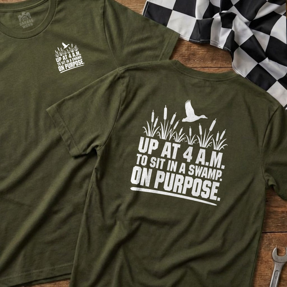 Military Green | Left Chest + Back (refreshed)