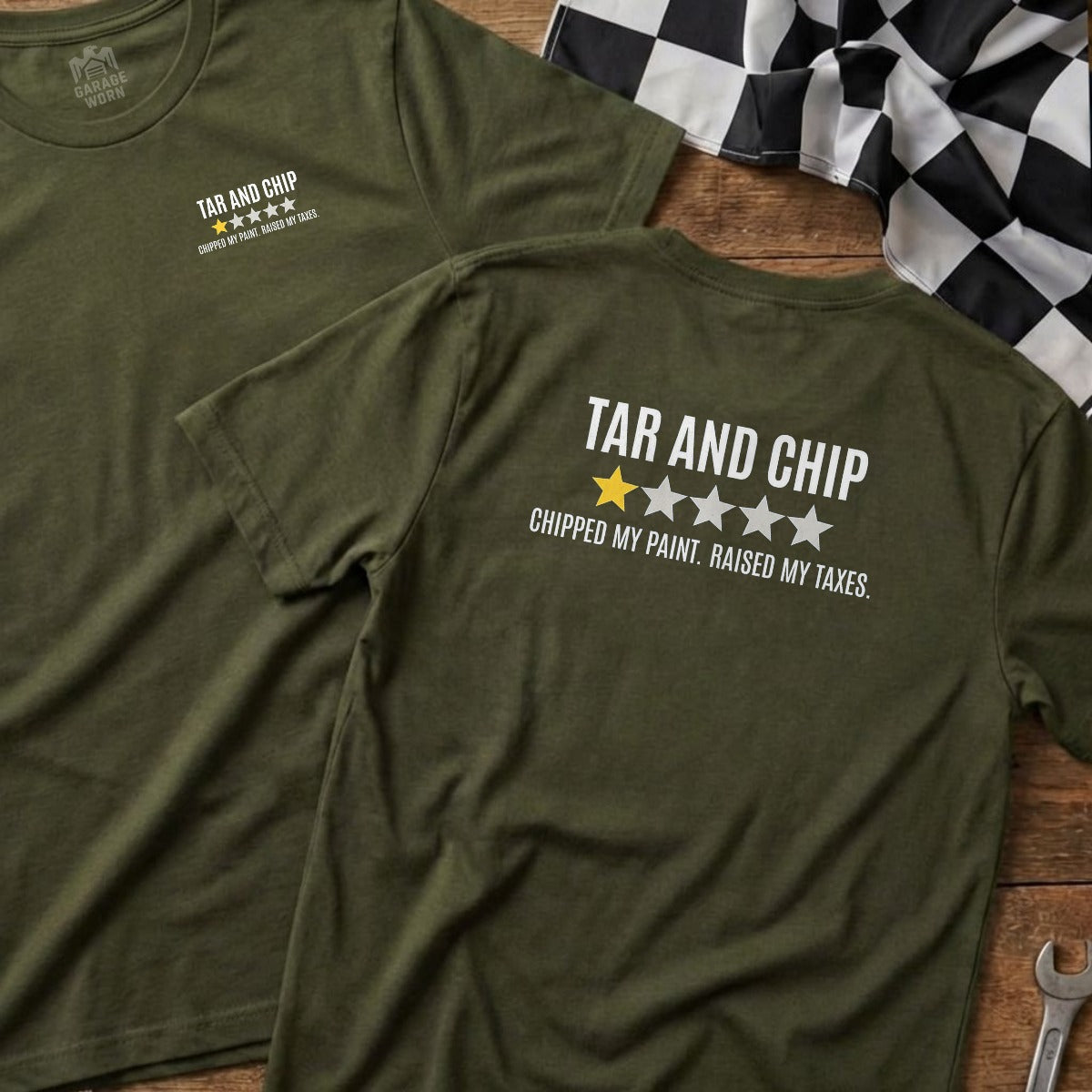 Military Green | Left Chest + Back (refreshed)