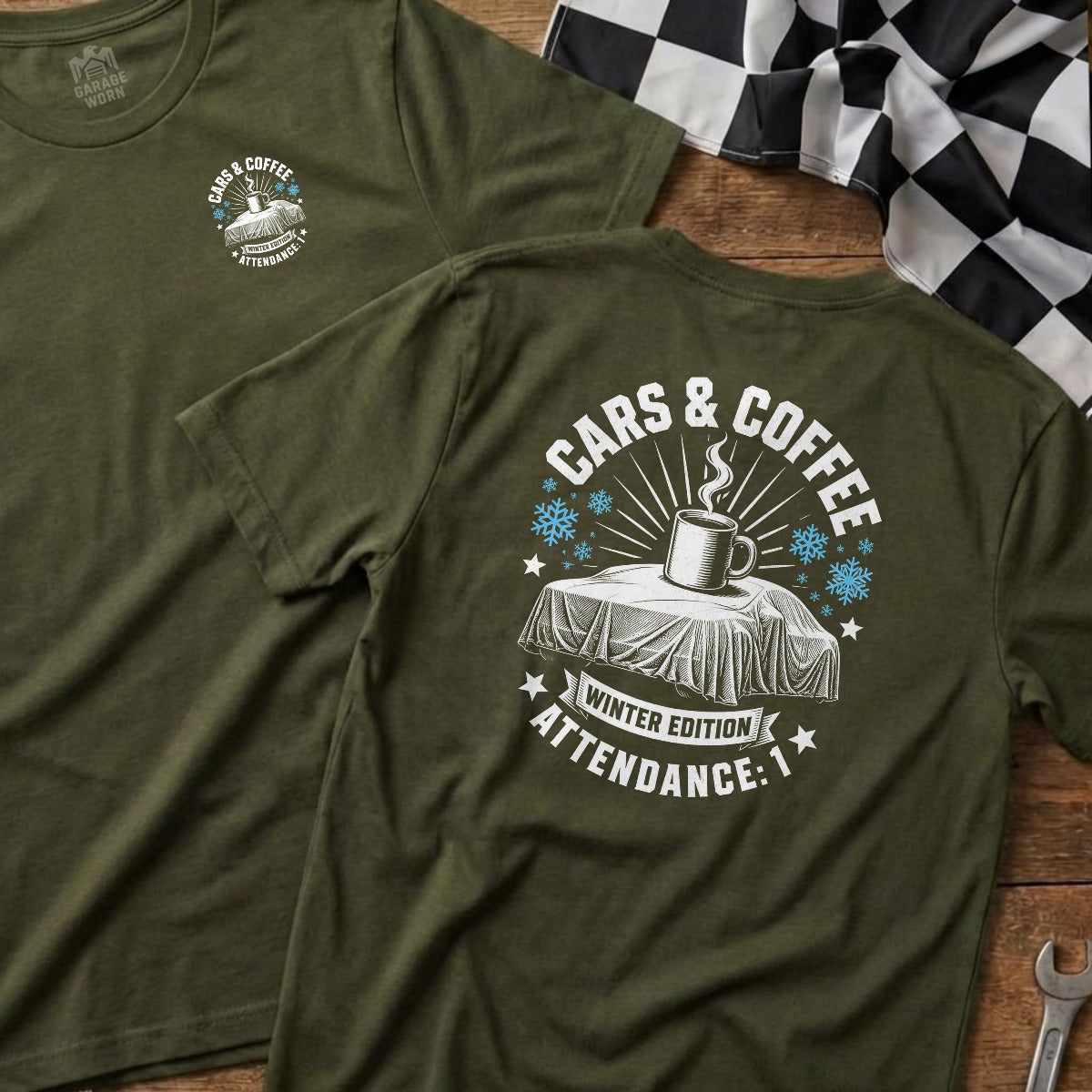 Military Green | Left Chest + Back (refreshed)
