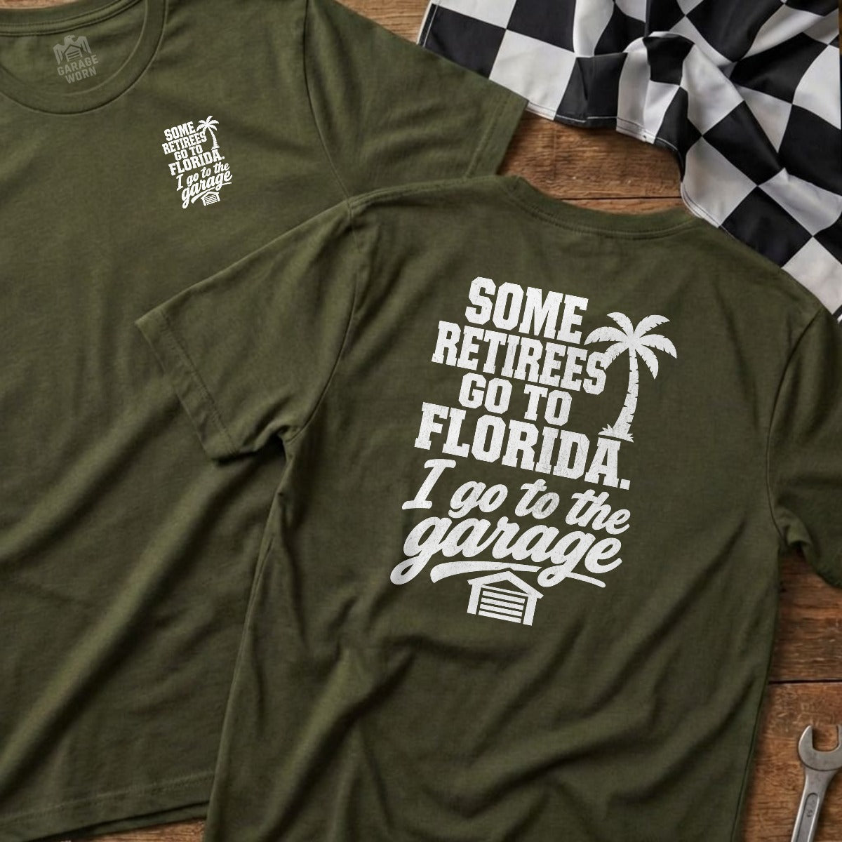Military Green | Left Chest + Back (refreshed)