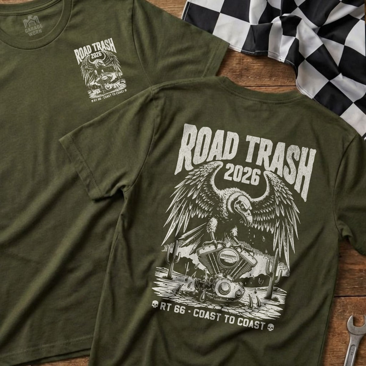 Military Green | Left Chest + Back (refreshed)