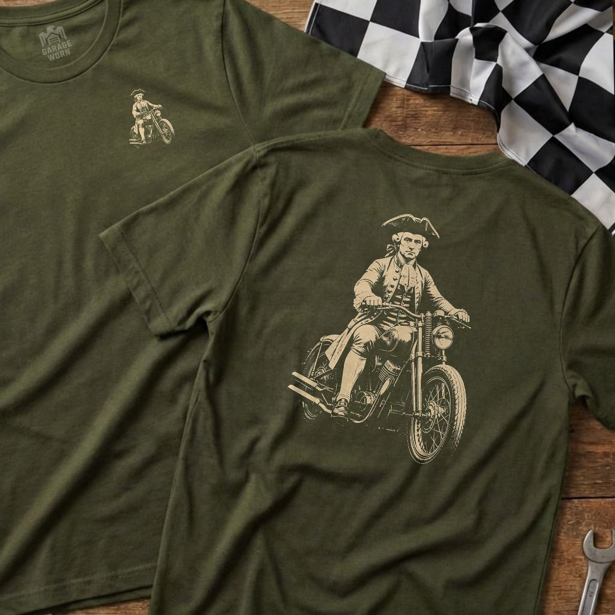 Military Green | Left Chest + Back (refreshed)