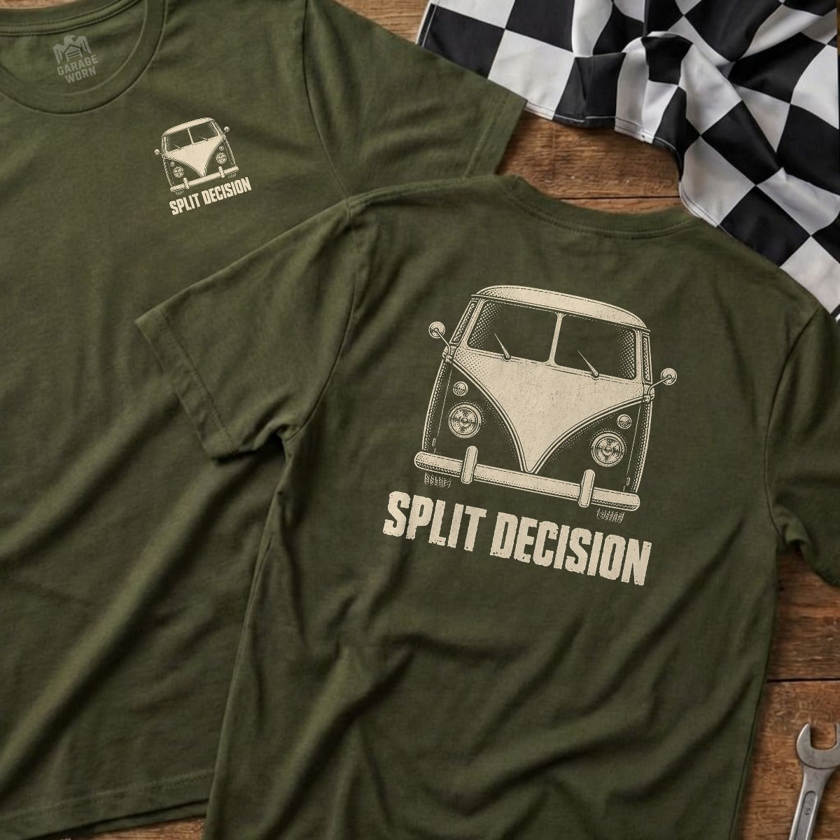 Military Green | Left Chest + Back (refreshed)