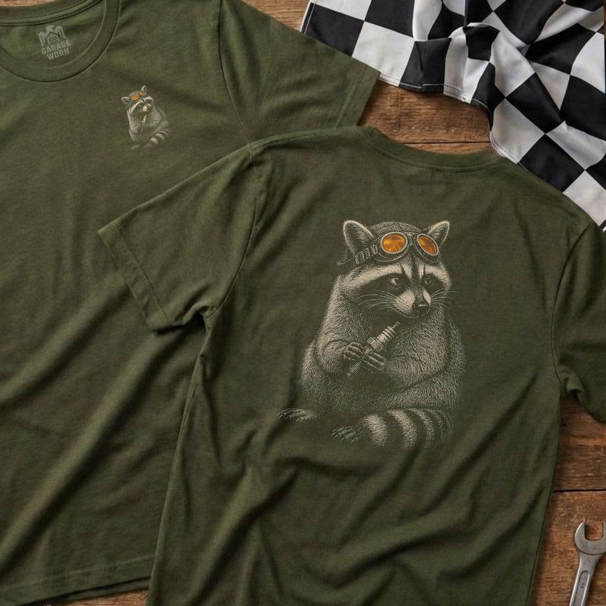 Military Green | Left Chest + Back (refreshed)