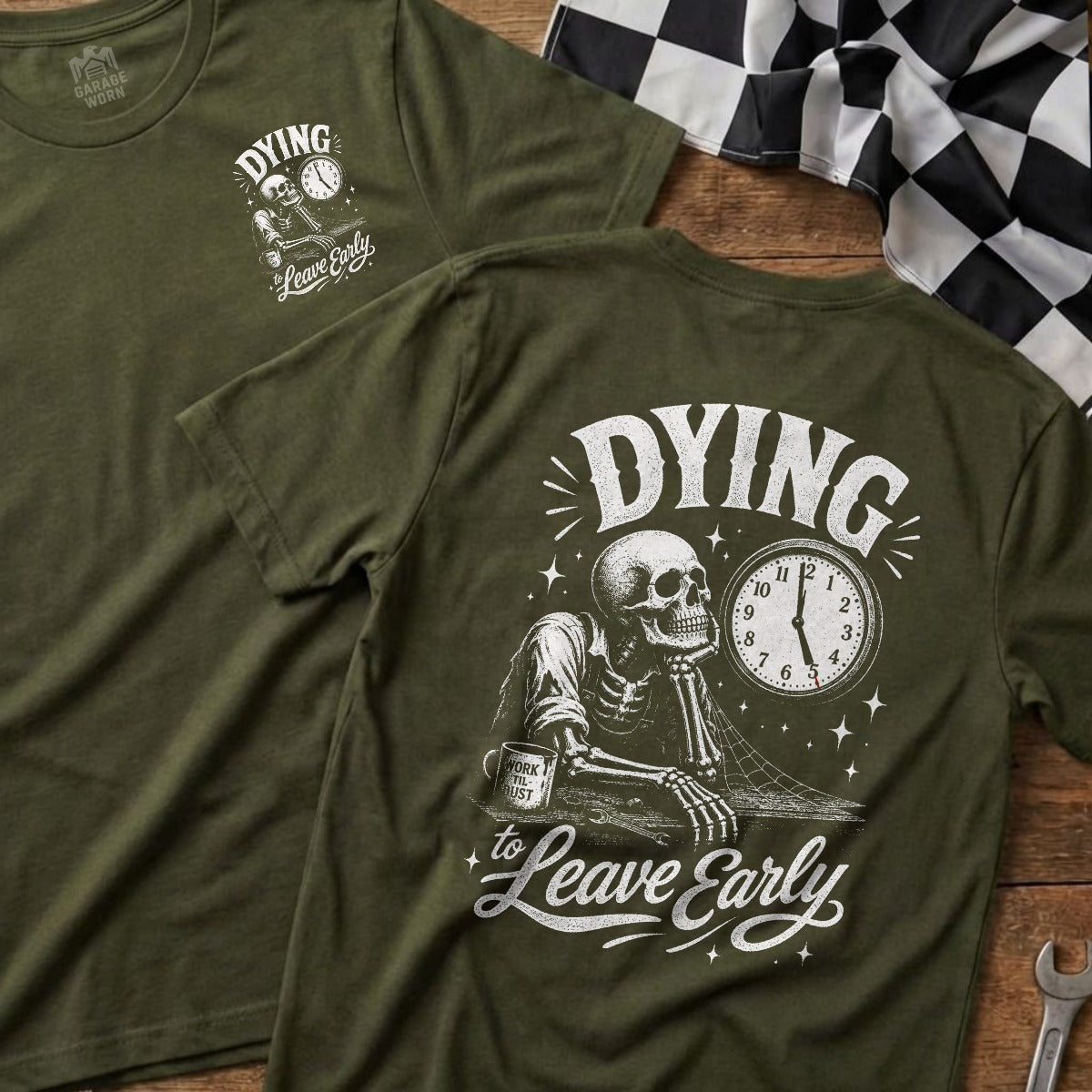 Military Green | Left Chest + Back (refreshed)