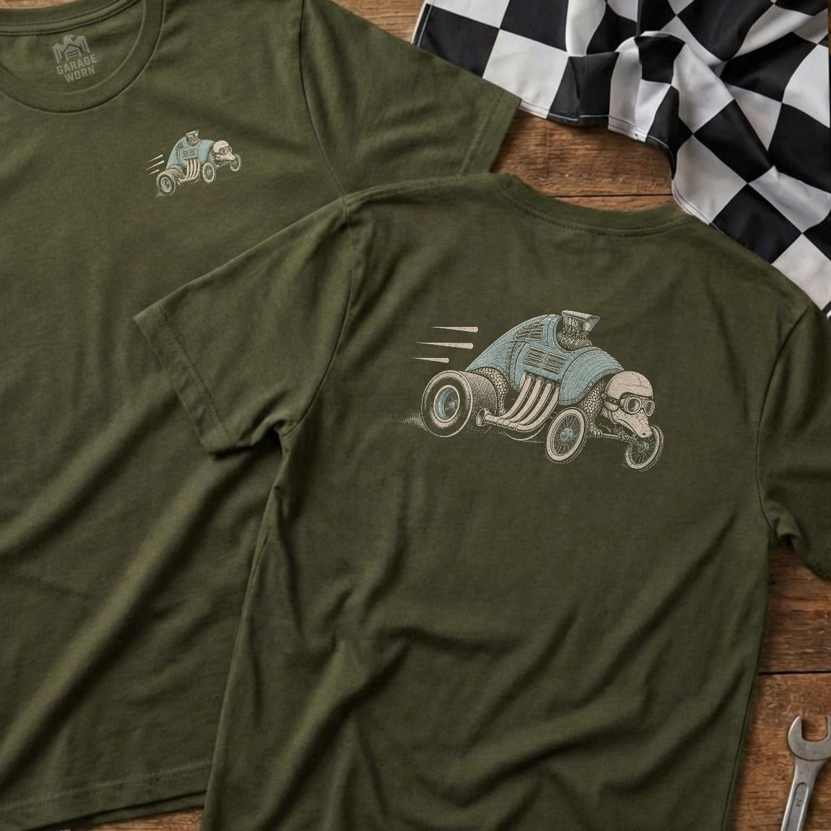 Military Green | Left Chest + Back (refreshed)