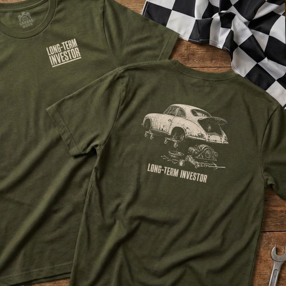 Military Green | Left Chest + Back (refreshed)