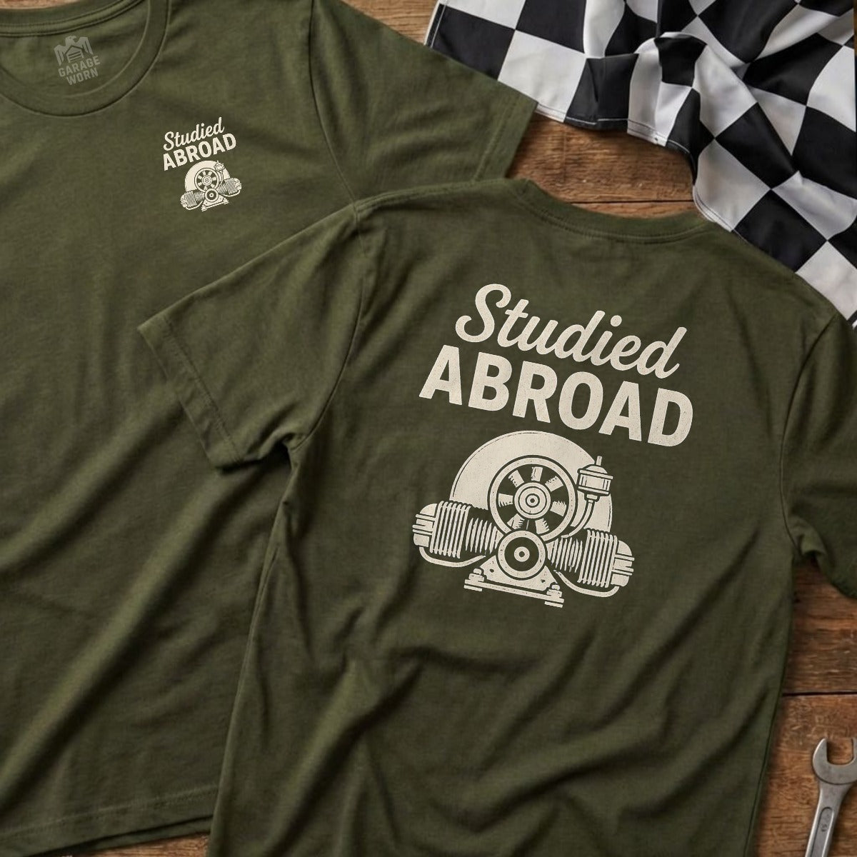 Military Green | Left Chest + Back (refreshed)