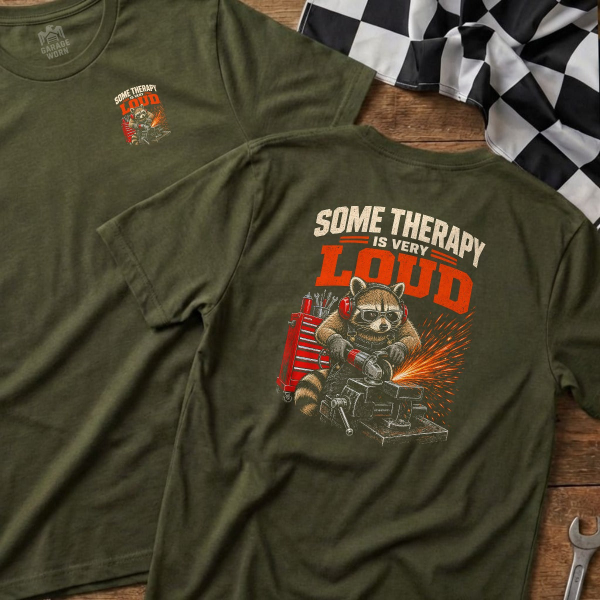 Military Green | Left Chest + Back (refreshed)
