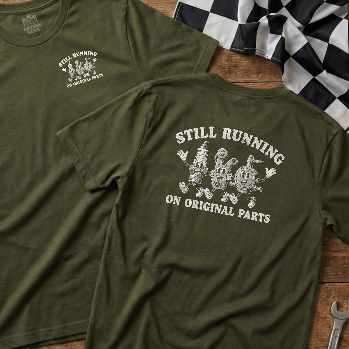 Military Green | Left Chest + Back (refreshed)