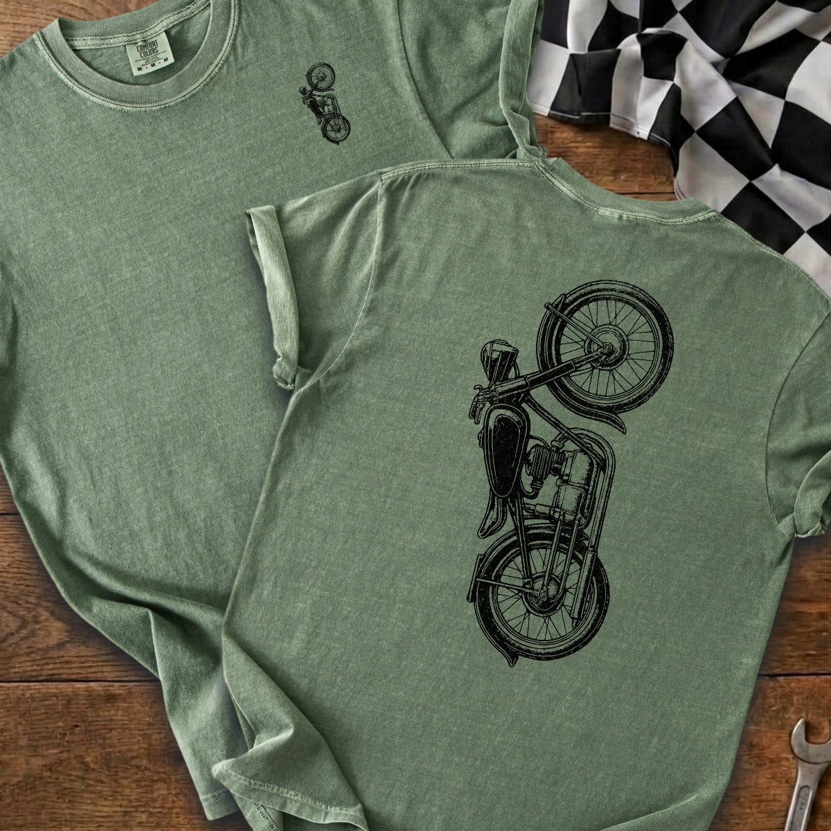 Moss | Left Chest + Back