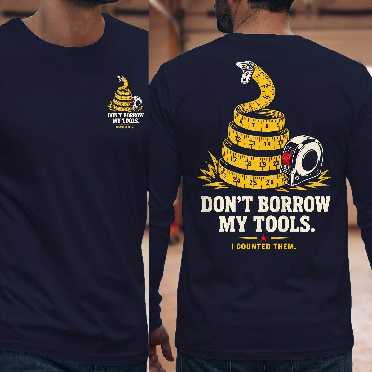 Navy | Front & Back