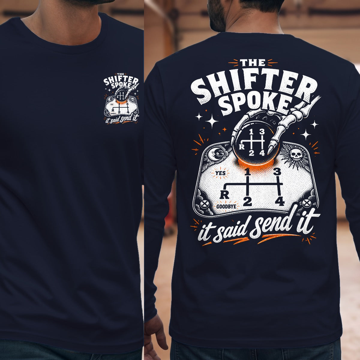 Navy | Front & Back