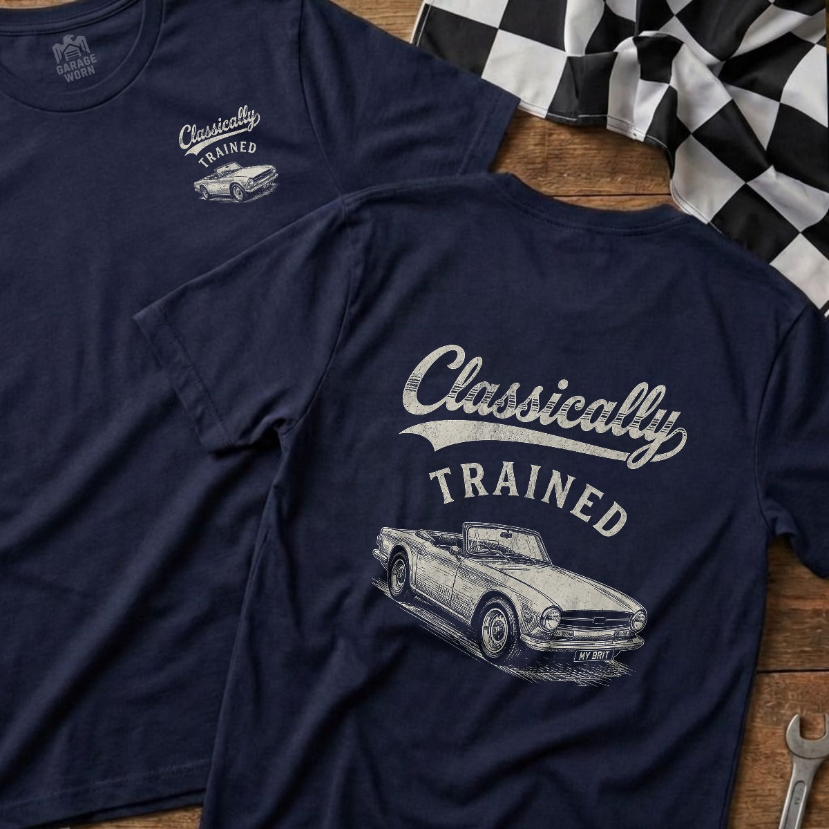 Navy | Front & Back
