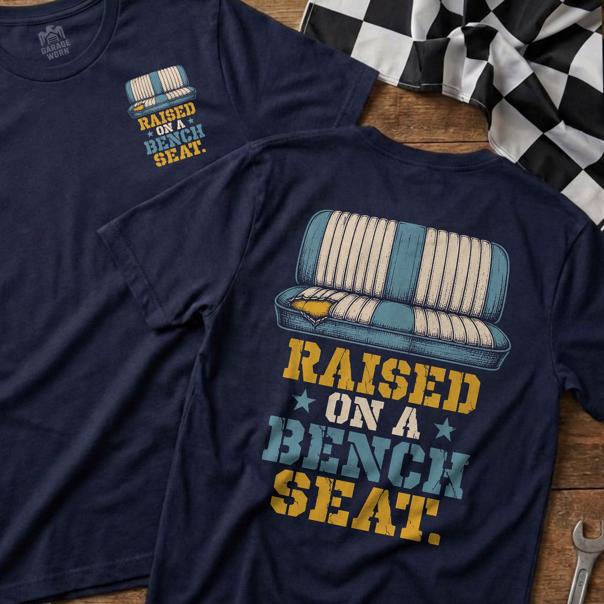 Navy | Front & Back