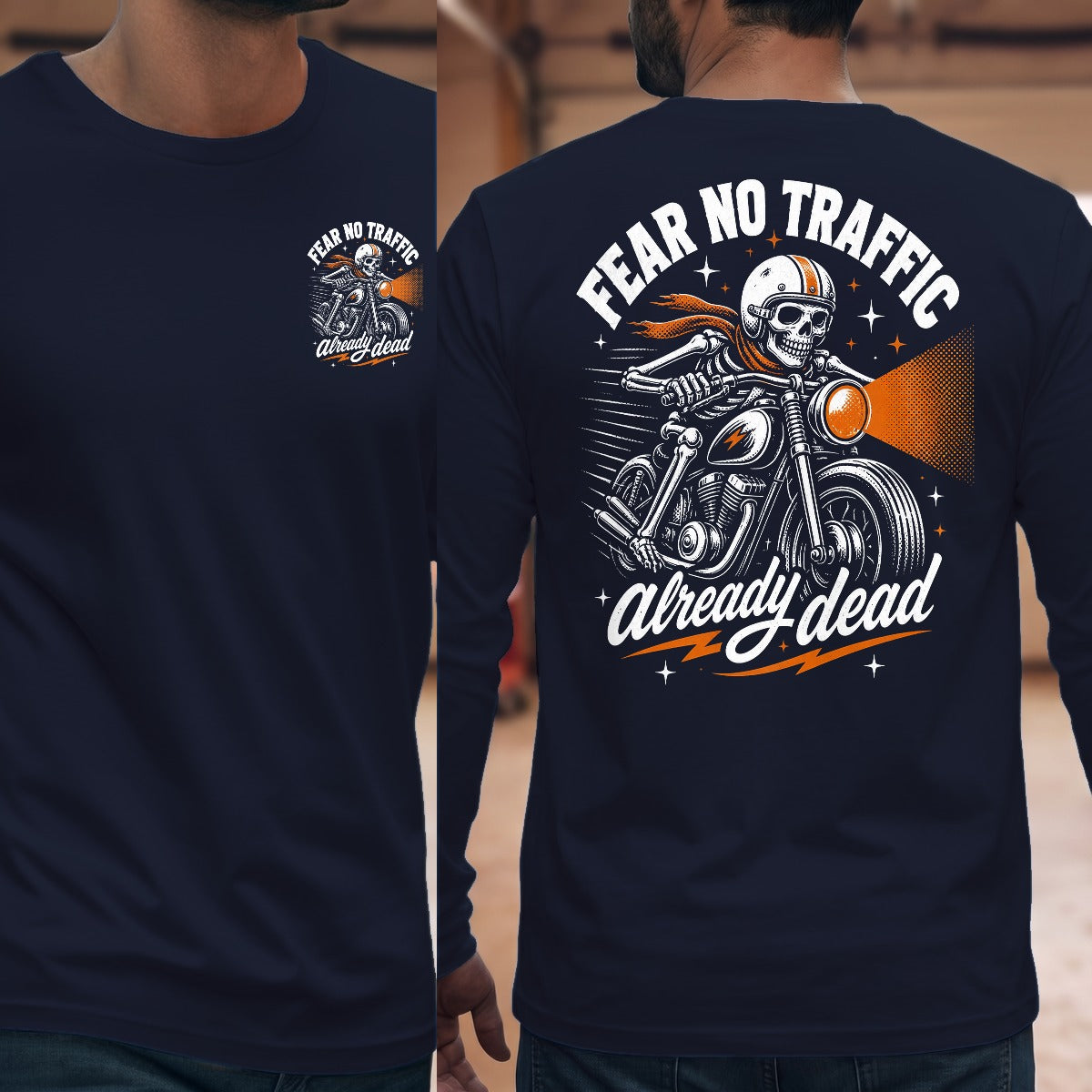 Navy | Front & Back