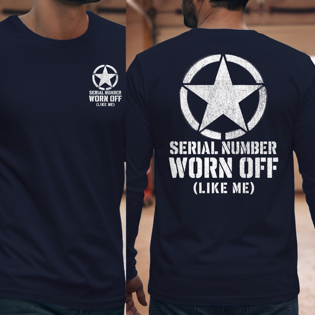 Navy | Front & Back