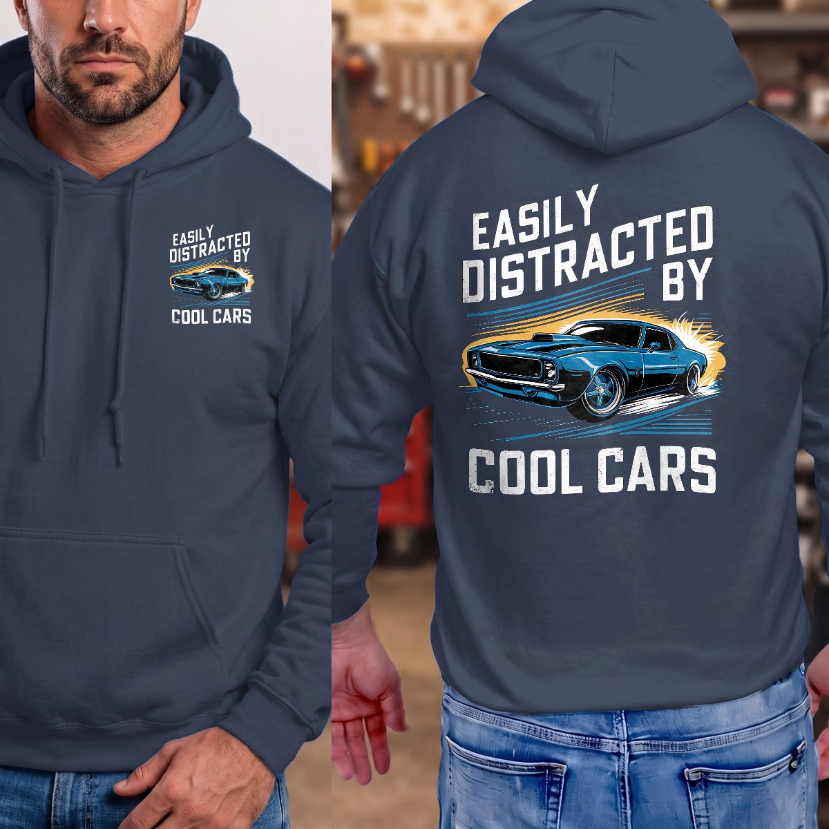 Navy | Front & Back