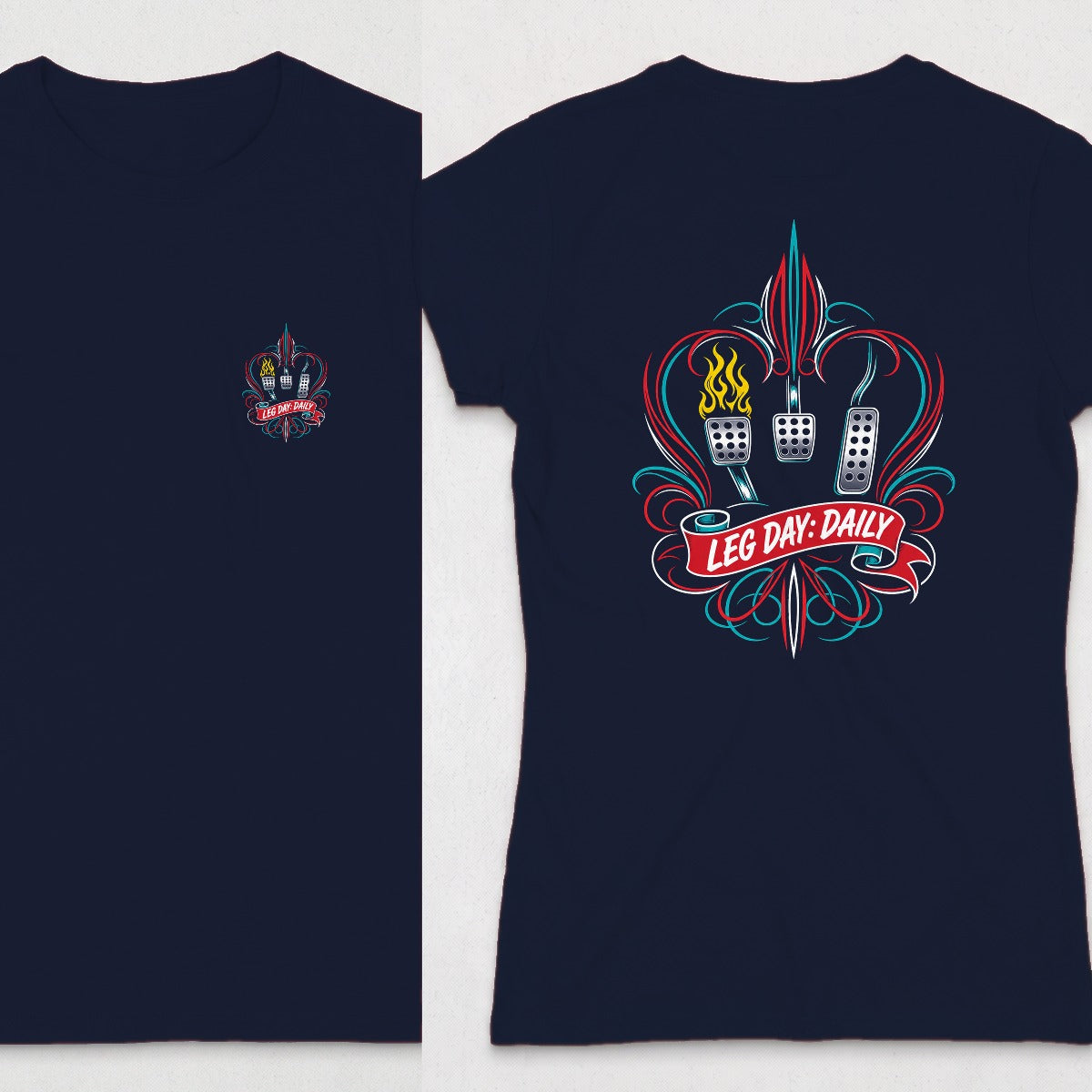 Navy | Front & Back