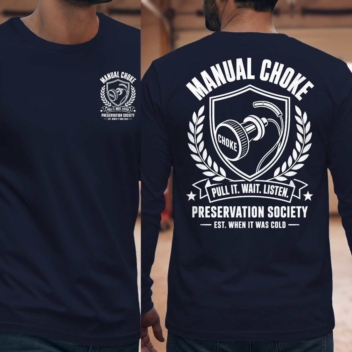 Navy | Front & Back