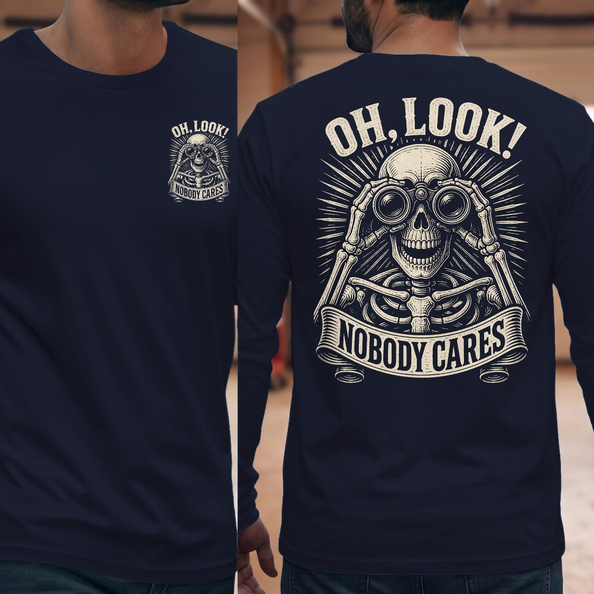 Navy | Front & Back