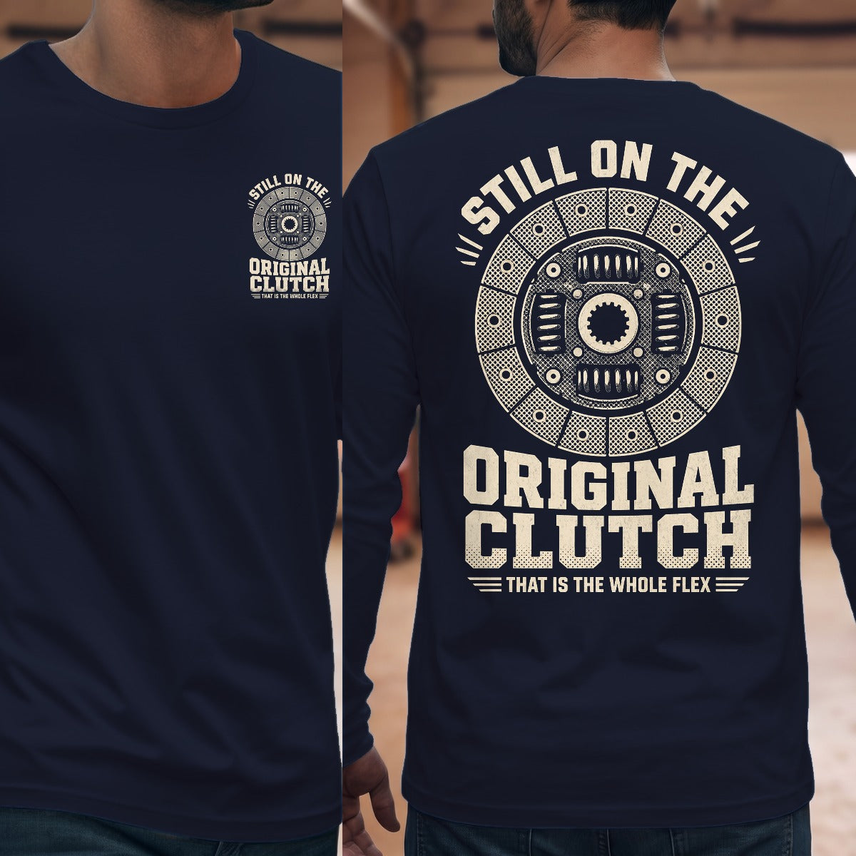 Navy | Front & Back