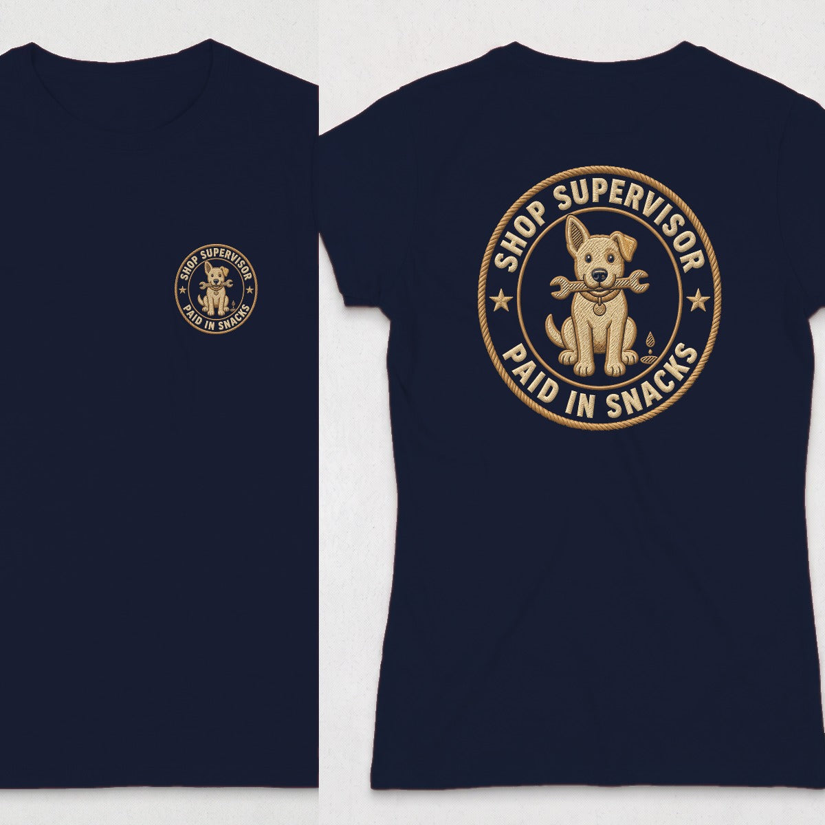 Navy | Front & Back