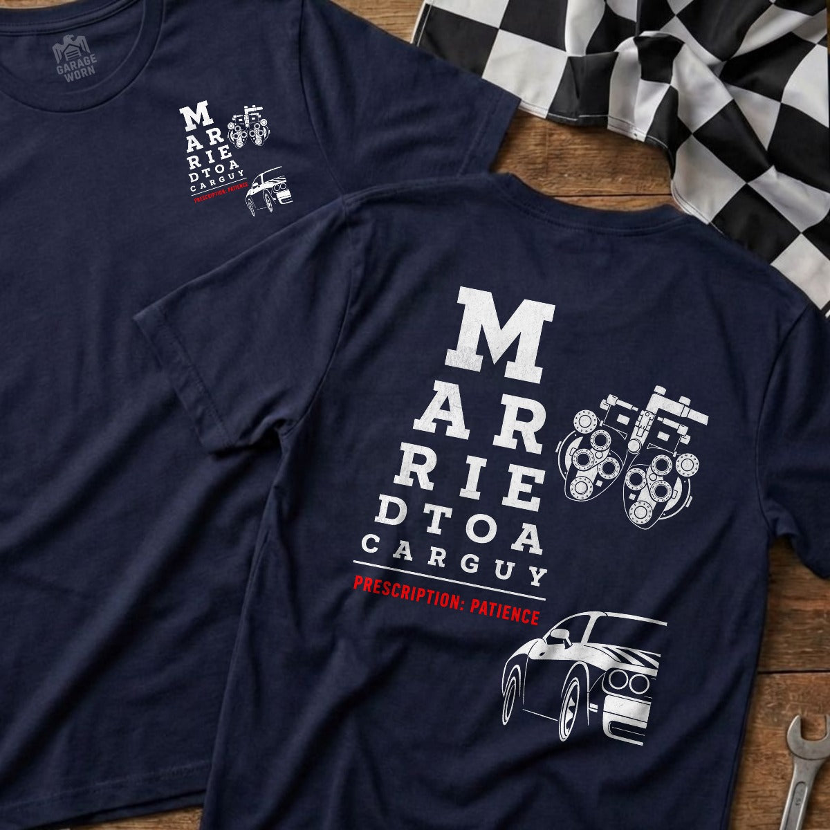 Navy | Front & Back