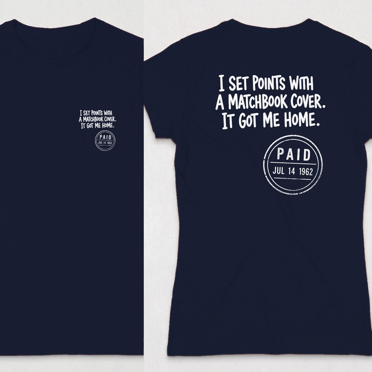 Navy | Front & Back