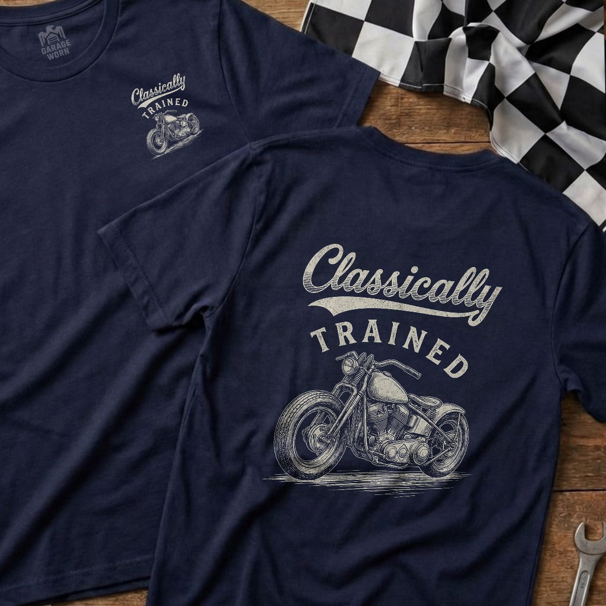 Navy | Front & Back