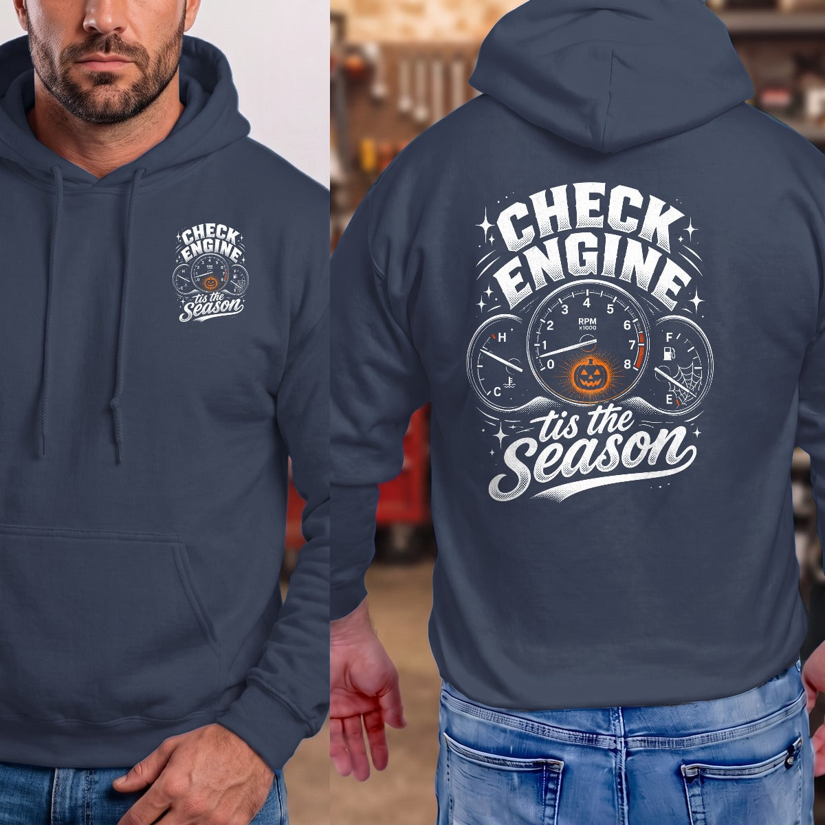 Navy | Front & Back