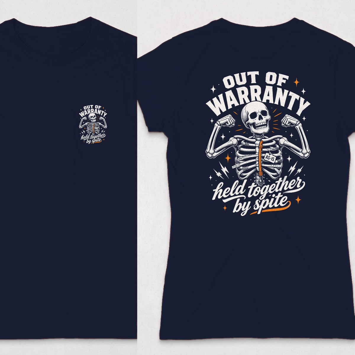 Navy | Front & Back