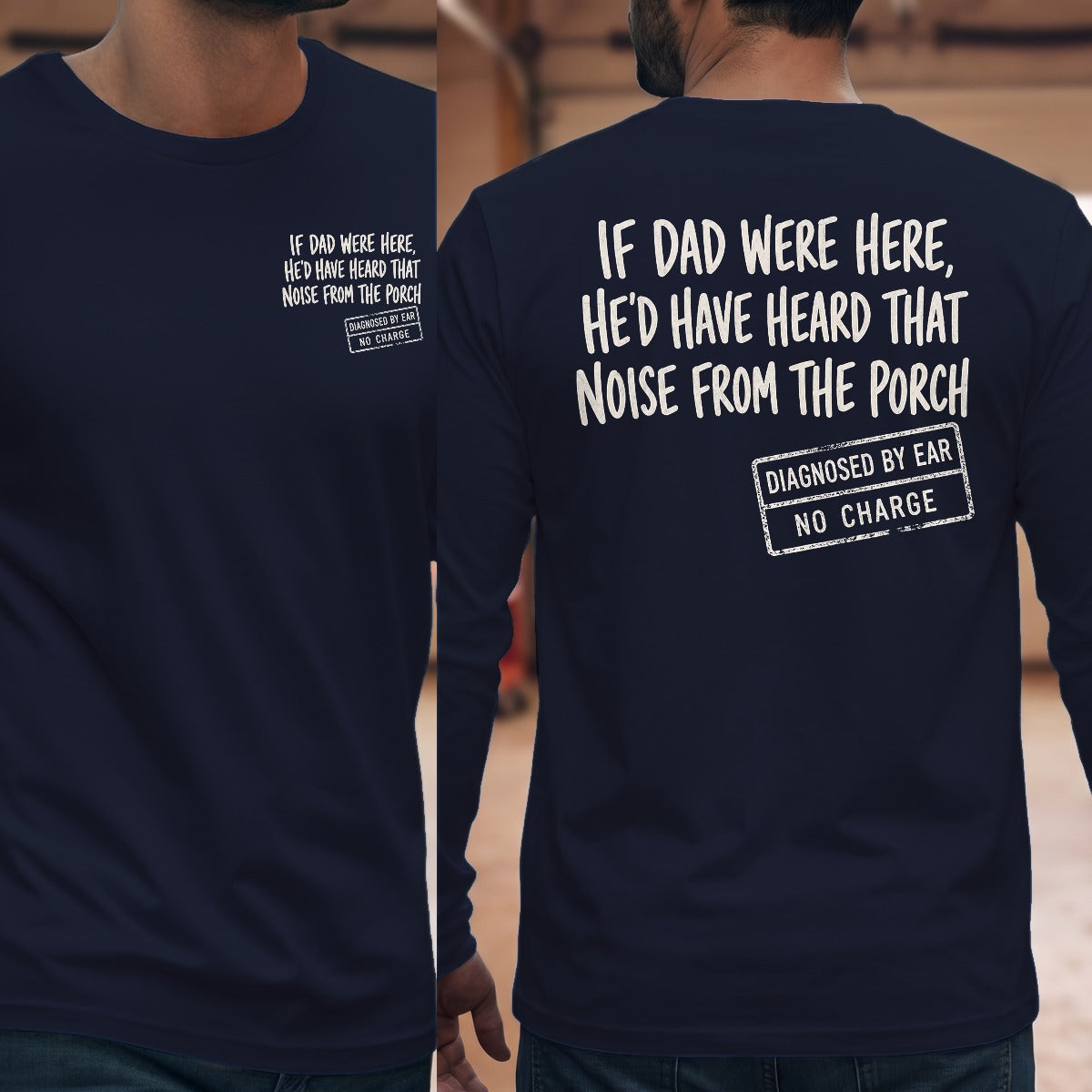 Navy | Front & Back