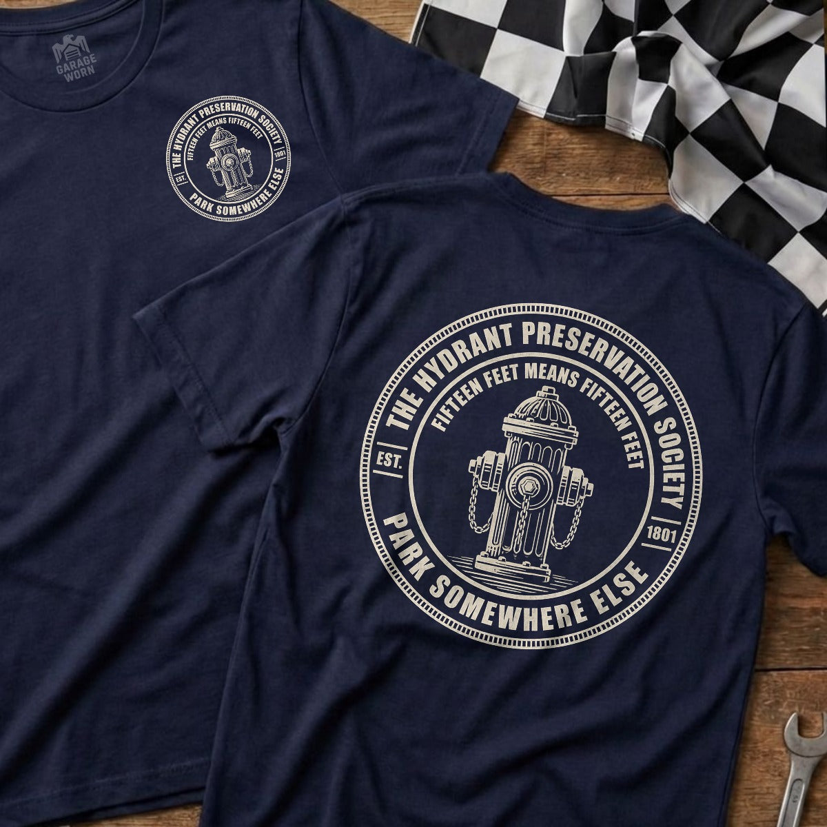 Navy | Front & Back