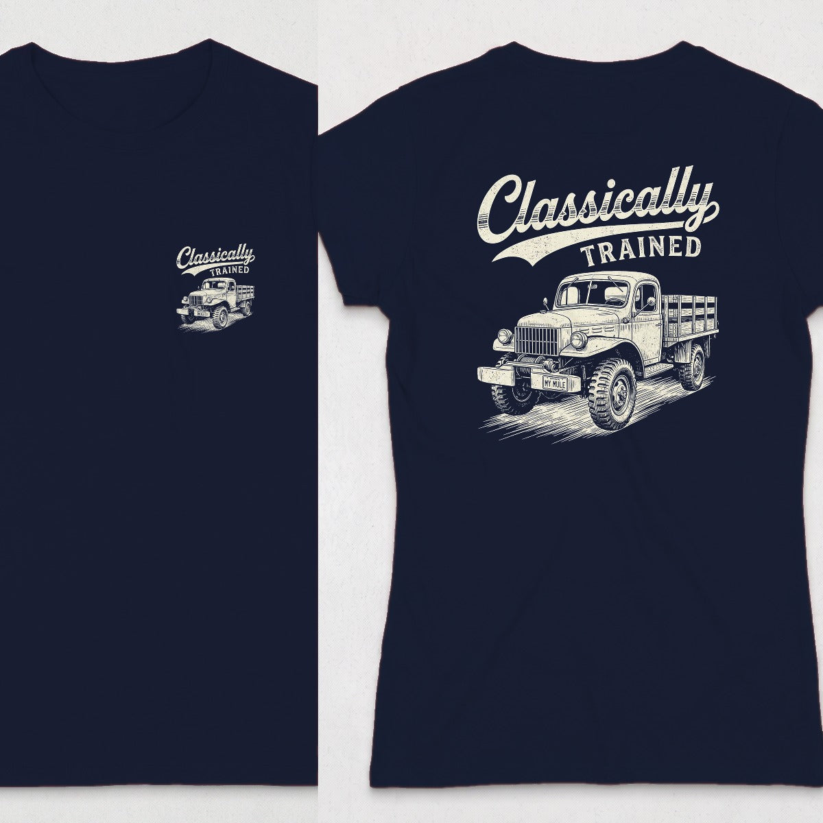 Navy | Front & Back
