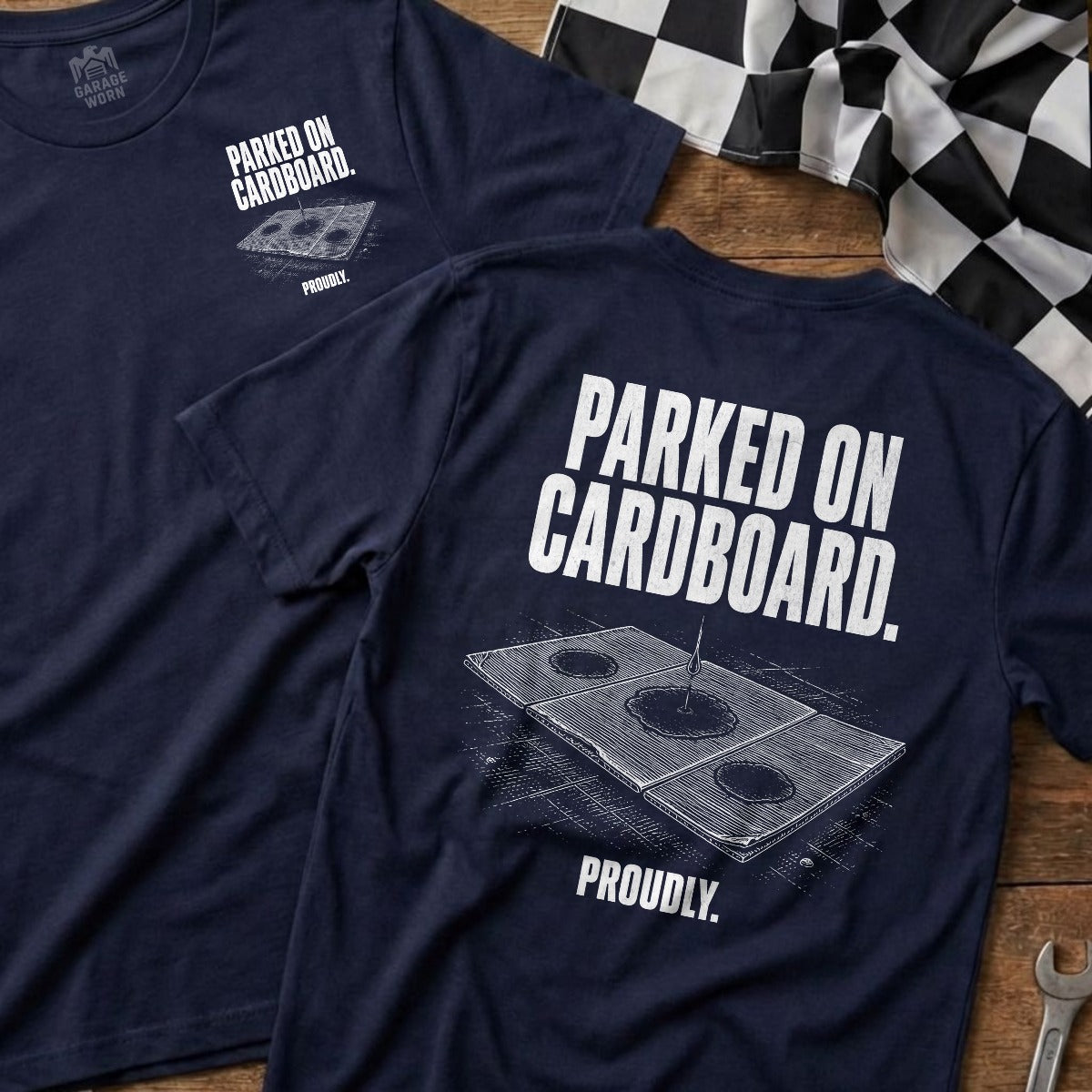 Navy | Front & Back