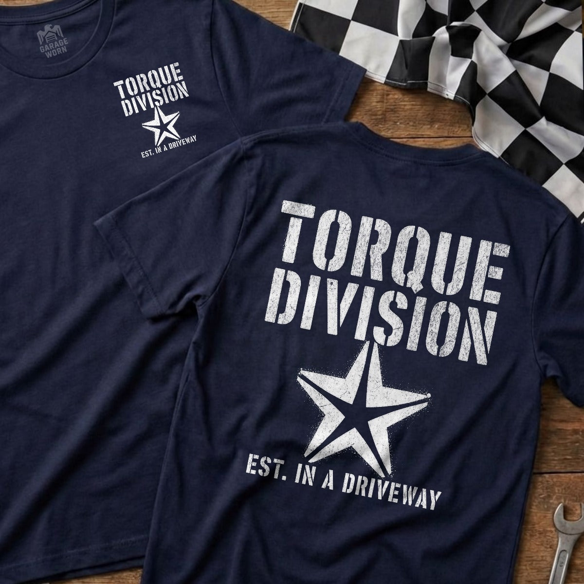 Navy | Front & Back