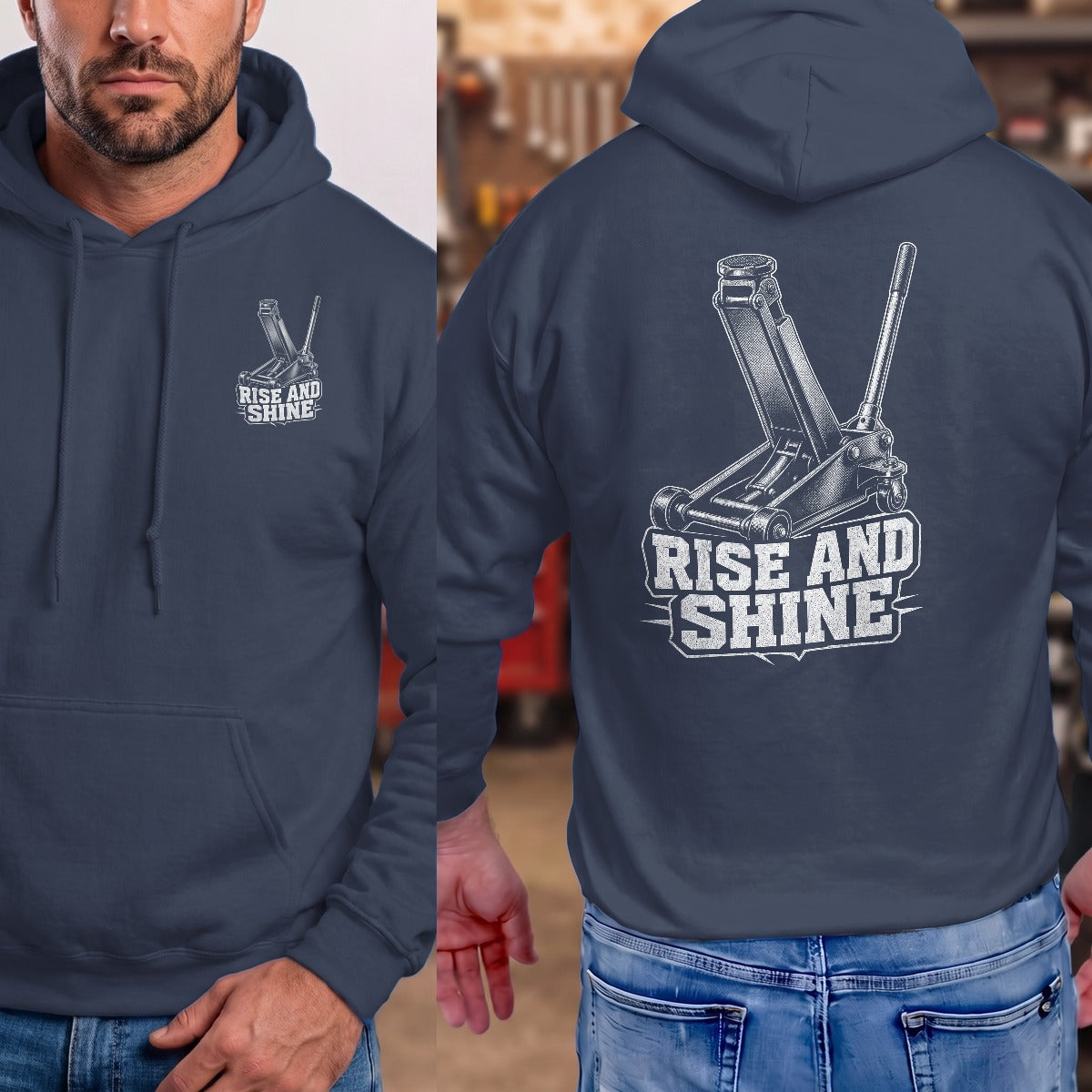 Navy | Front & Back