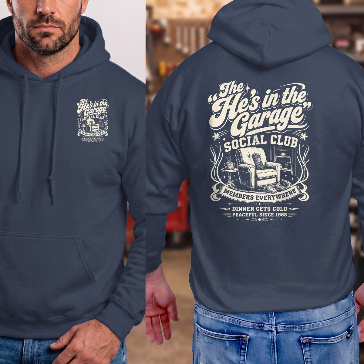 Navy | Front & Back
