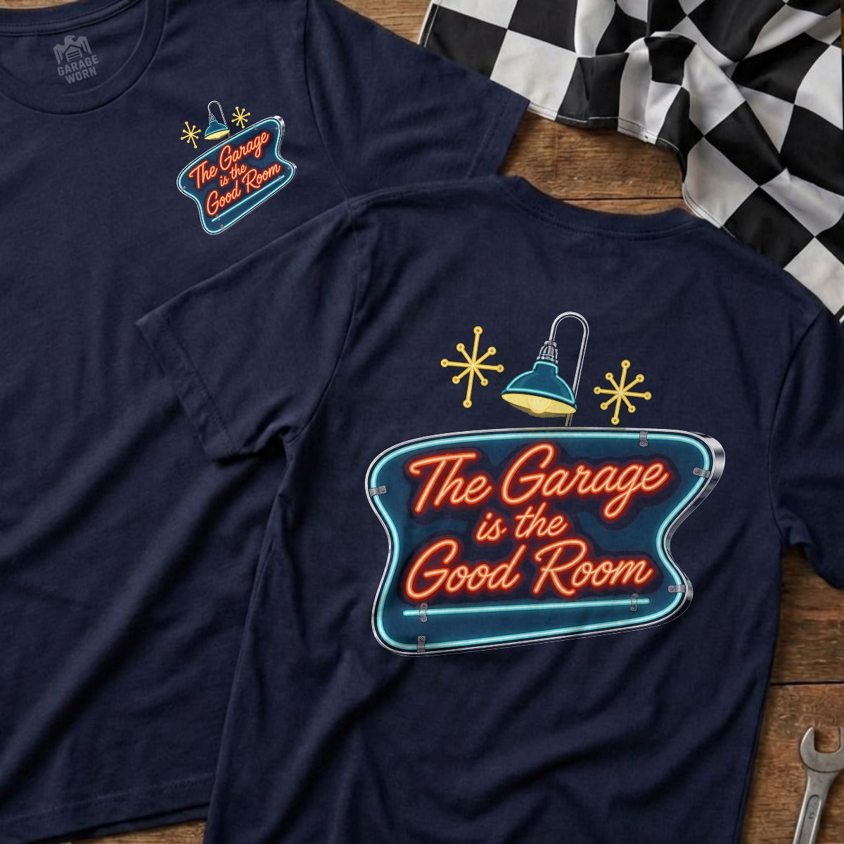 Navy | Front & Back