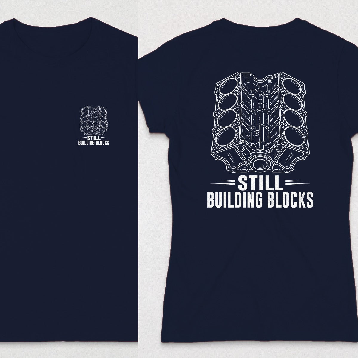 Navy | Front & Back