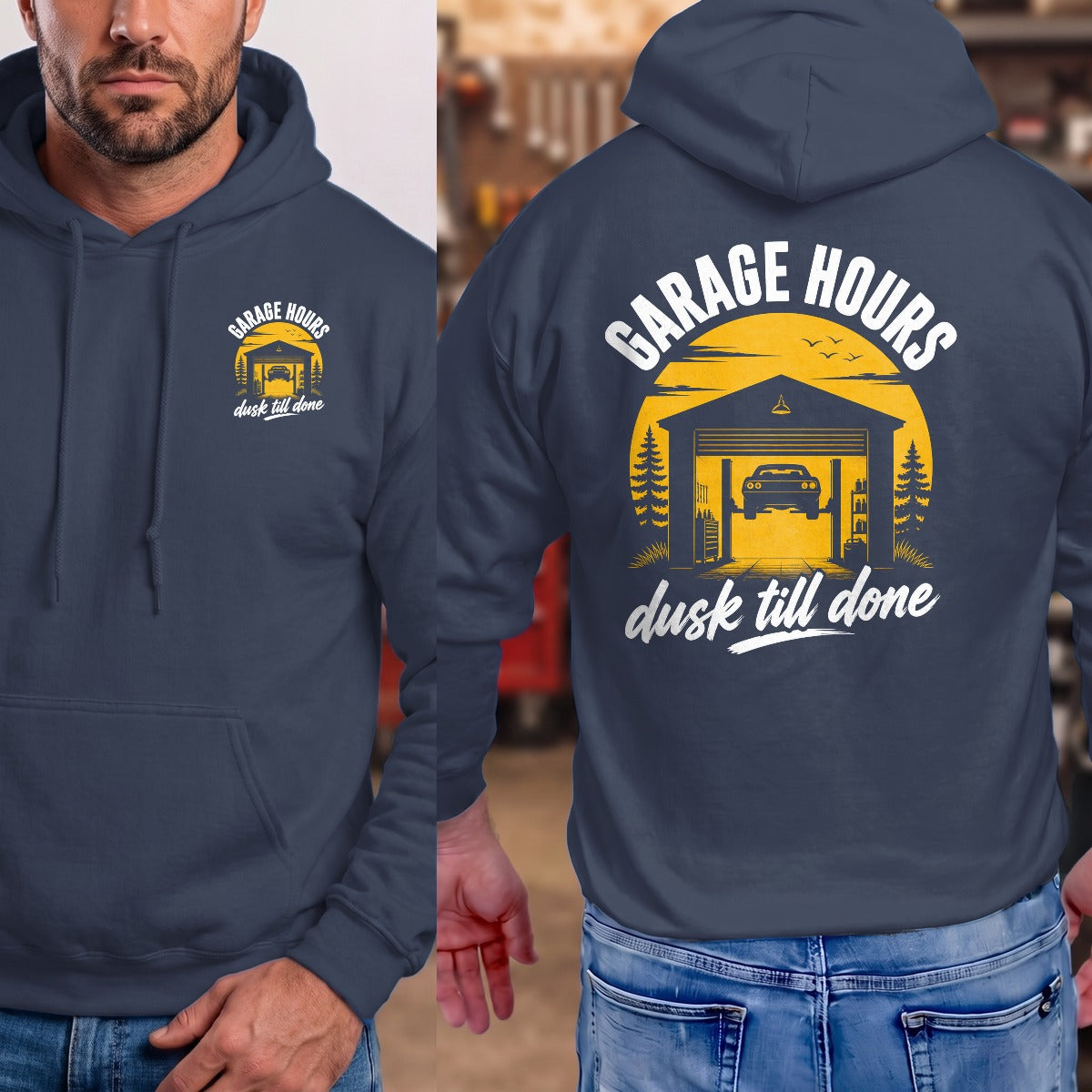 Navy | Front & Back