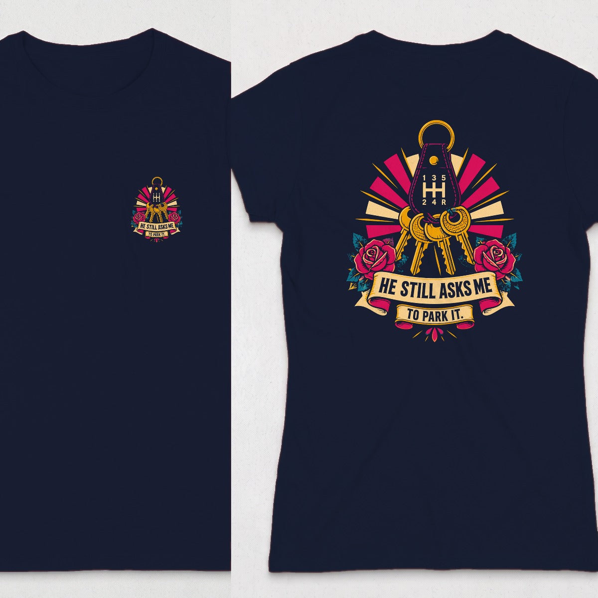 Navy | Front & Back