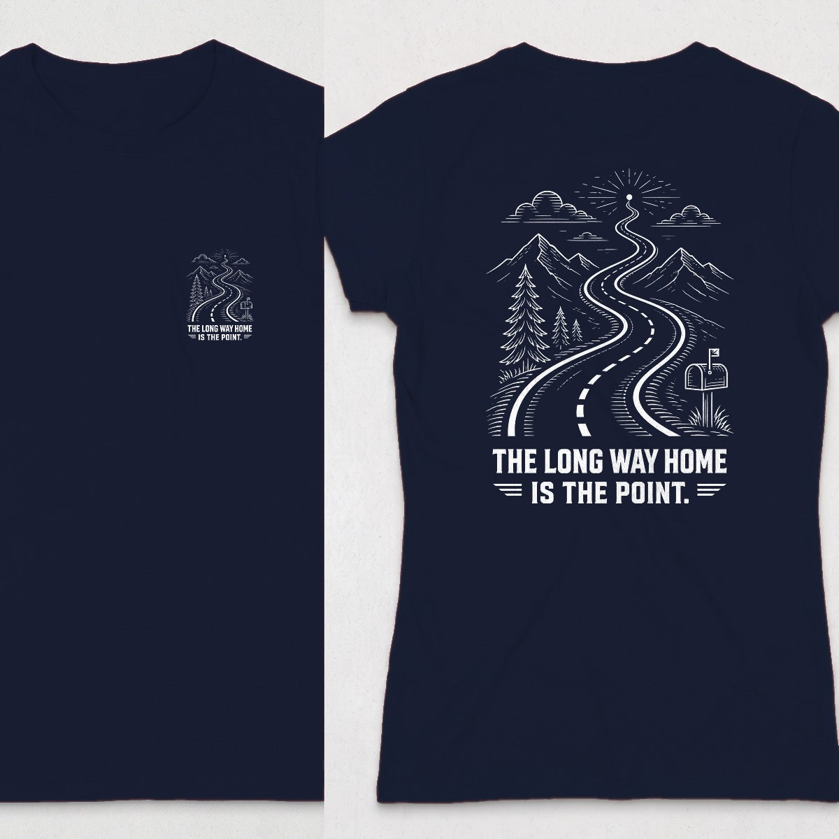 Navy | Front & Back
