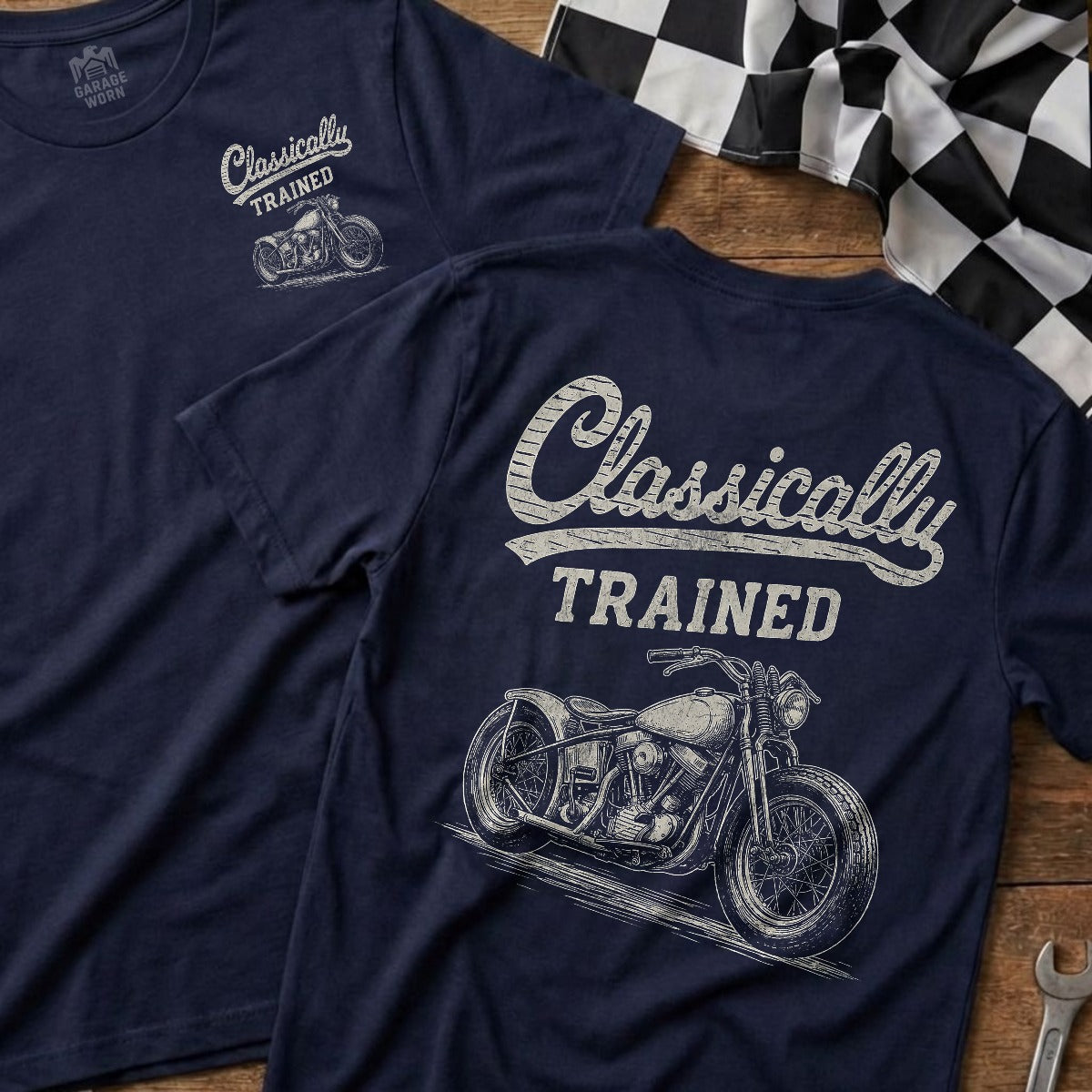 Navy | Front & Back