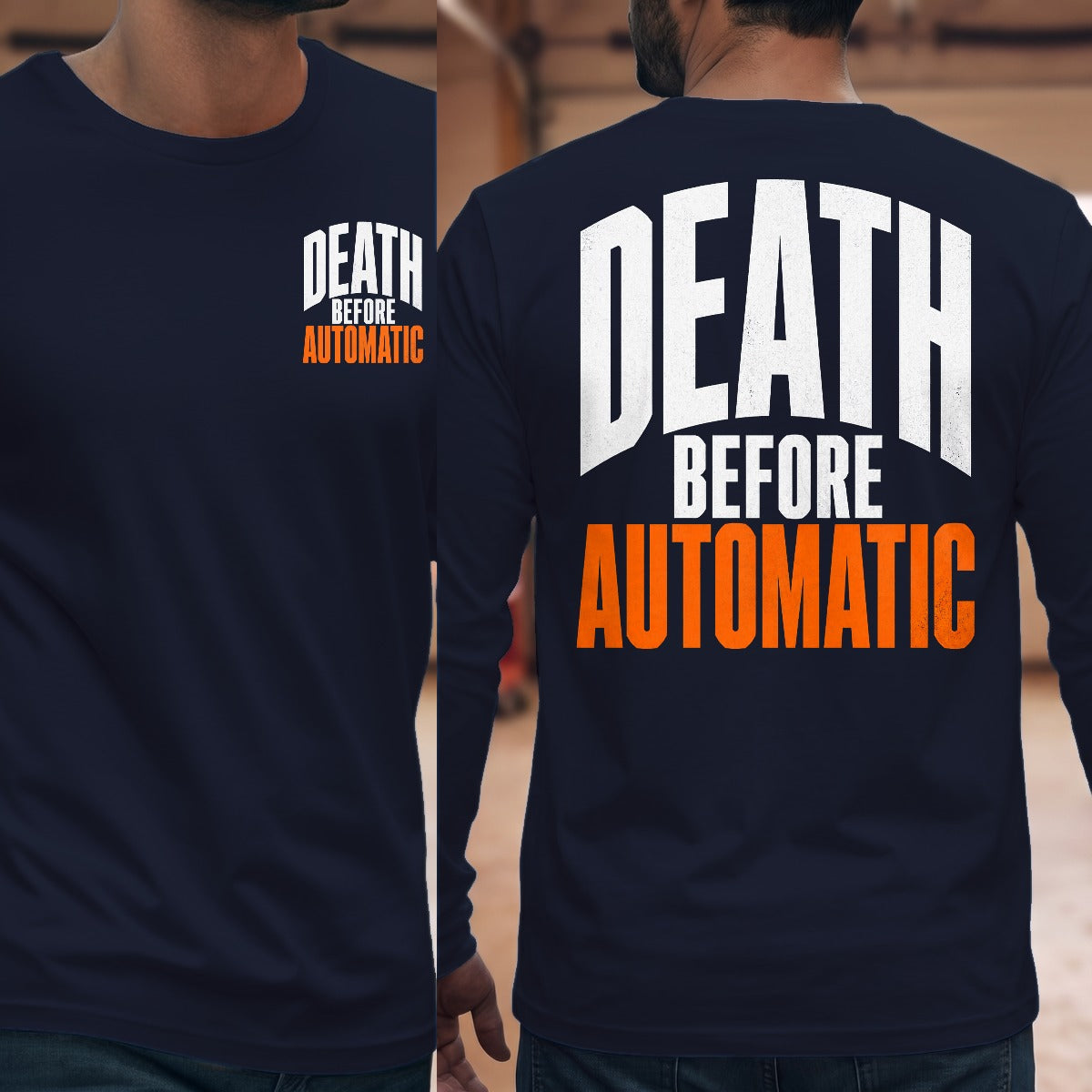 Navy | Front & Back