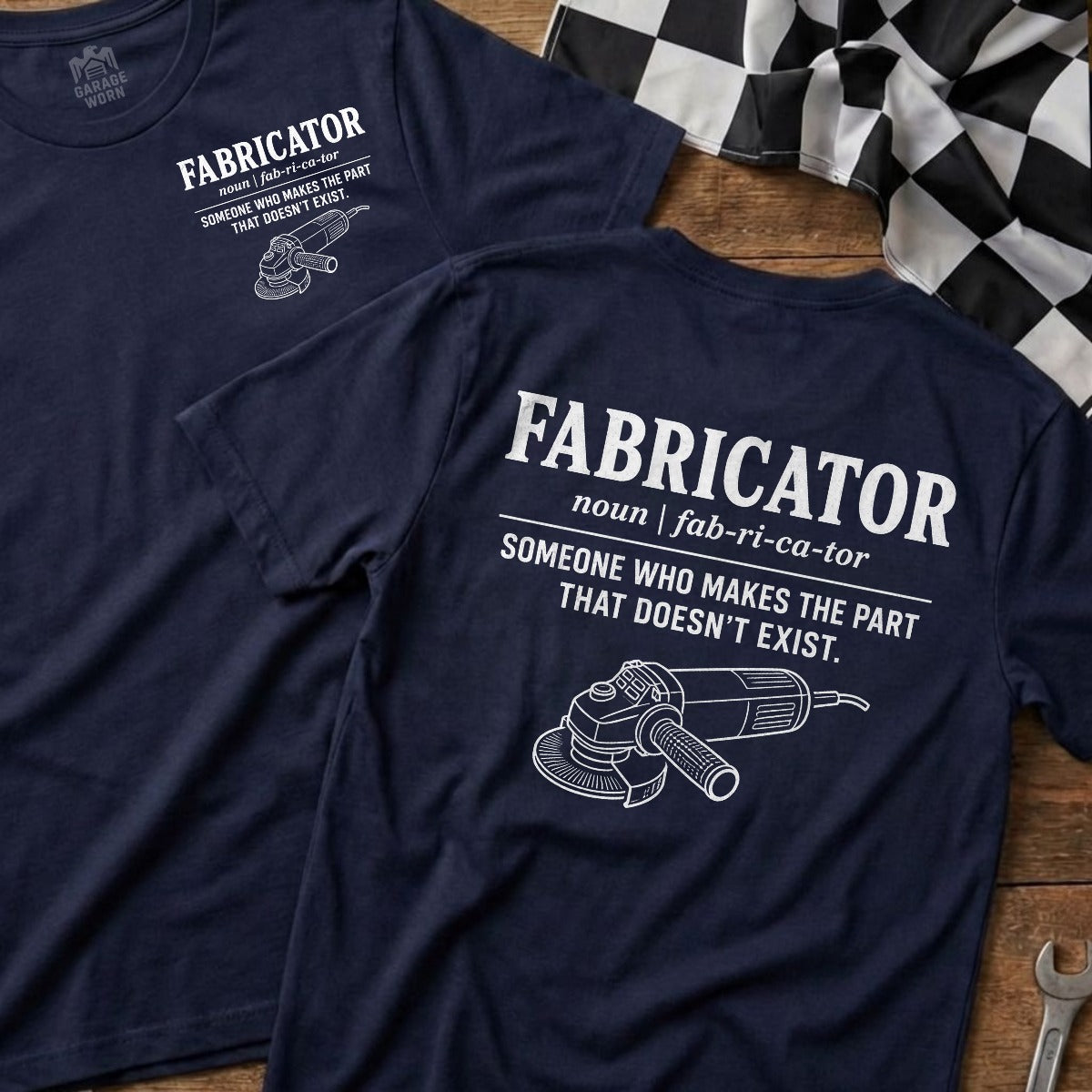 Navy | Front & Back