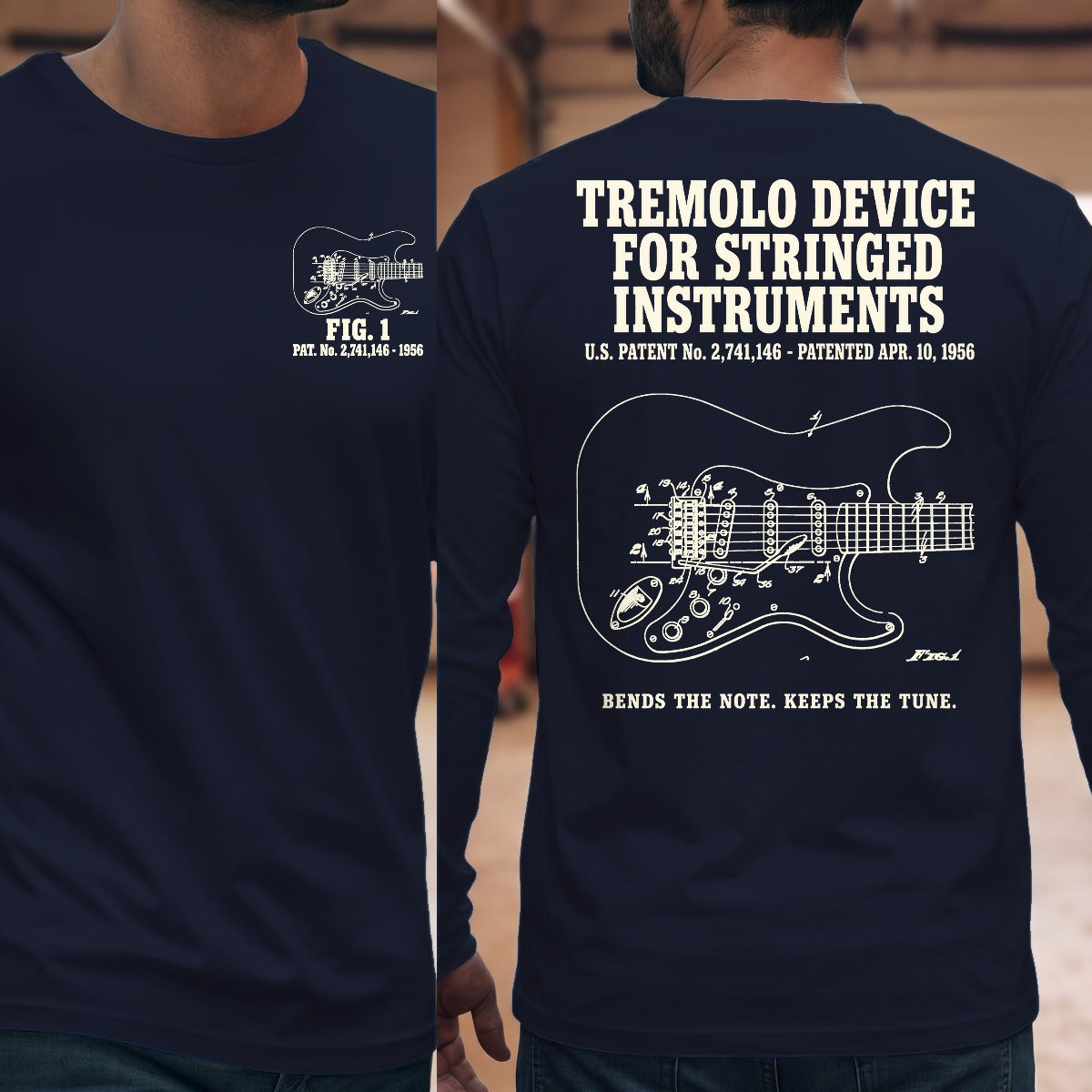 Navy | Front & Back