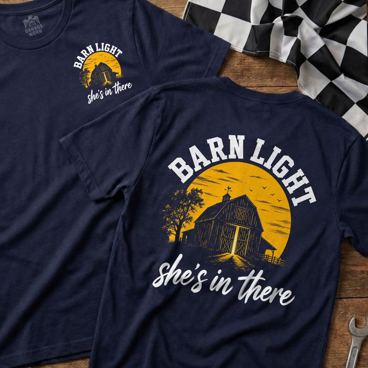 Navy | Front & Back